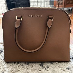 Tan Michael kors bag